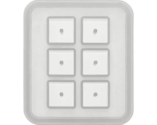 Silikon-Form Würfel 16x16x16 mm 6-teilig 7x8 cm