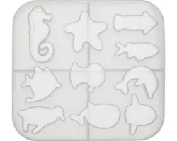 Silikon-Form Maritim 10 tlg. 15,5x14,5 cm