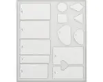 Hornbach Silikon-Form Anhänger 13 tlg. 14,5x12 cm