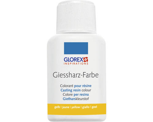 Gießharz-Farbe gelb 20 ml