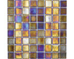 Hornbach Glasmosaik Shell VP55386PUR 31,6x31,6 cm gold glänzend