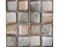 Glasmosaik Planet XCM CS08 29,8x29,8 cm beige glänzend