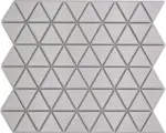 Hornbach Keramikmosaik Handmade CG TR 41 25,2x25,2 cm weiß matt