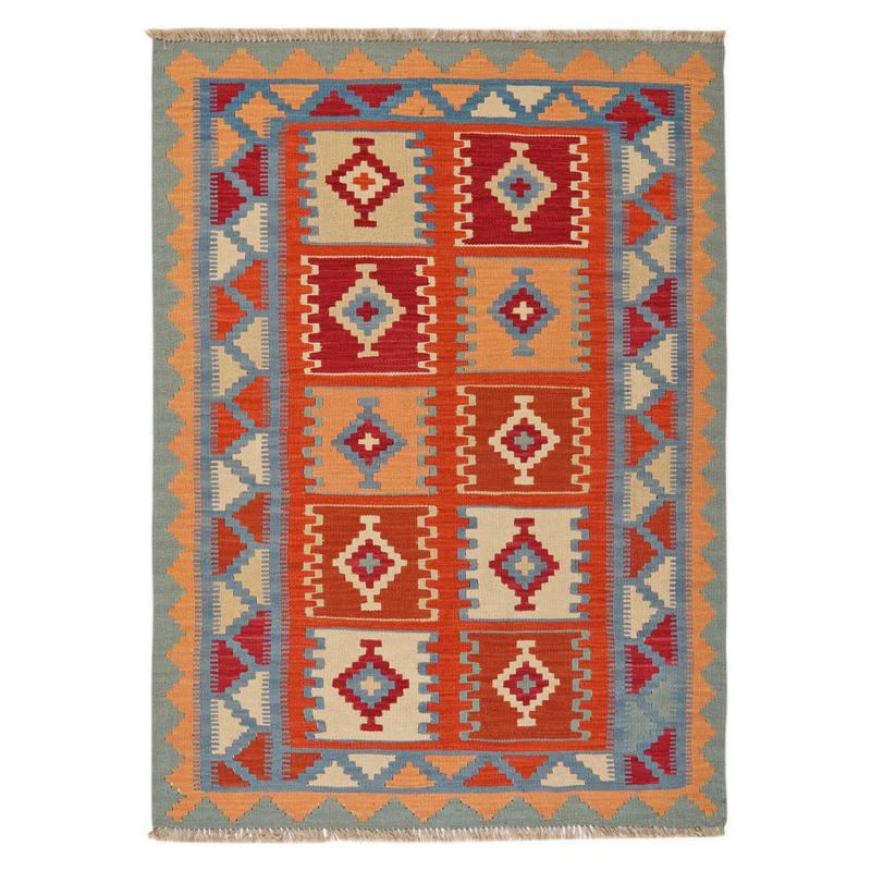 PersaTepp Teppich Kelim Gashgai multicolor B/L: ca. 115x155 cm