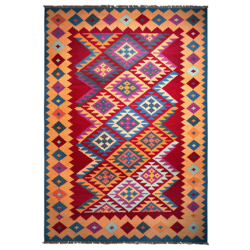 PersaTepp Teppich Kelim Gashgai multicolor B/L: ca. 203x289 cm