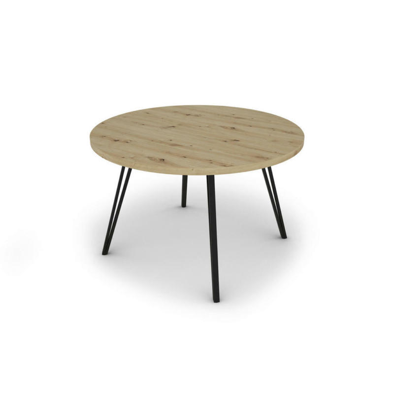 Tisch MARTA Eiche Artisan Nachbildung H/D: ca. 76x120 cm