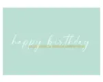 Hornbach Postkarte Happy Birthday. Alles Liebe zu deinem Geburtstag 14,8x10,5 cm