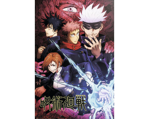 Maxiposter Jujutsu Kaisen 02 61x91,5 cm