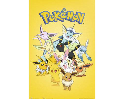 Maxiposter Pokemon Evolucione 61x91,5 cm