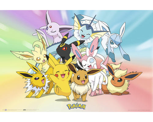 Maxiposter Pokemon eevee 91,5x61 cm