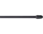 Hornbach Vitragestange simple anthrazit 100-190 cm Ø 10 mm 2 Stk.
