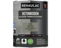 RENAULAC Betonbodenfarbe seidenmatt betongrau 2.5 l