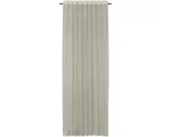 Vorhang mit Universalband Cannes taupe 135x280 cm