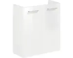 Hornbach Waschbeckenunterschrank Form & Style Felina 52x60x24,3 cm ohne Waschbecken weiß hochglanz