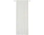 Hornbach Vorhang mit Universalband Limoges weiß 140x255 cm