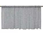 Hornbach Scheibengardine mit Stangendurchzug Liem anthrazit 140x48 cm