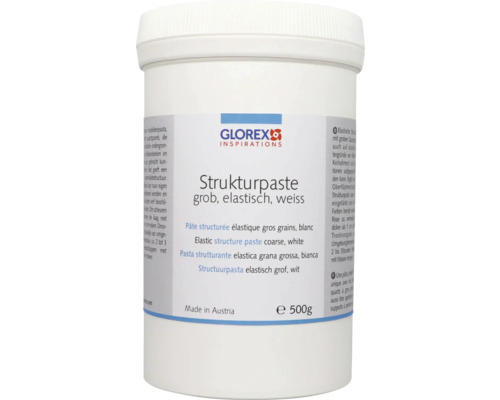 Strukturpaste elastisch grob weiß 500 g