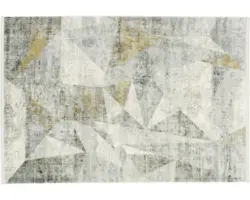 Teppich Positano creme Design 80x150 cm