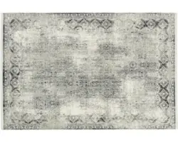 Teppich Positano grau Bordüre 200x290 cm