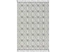 Outdoorteppich Trevi Rauten creme 80x150 cm