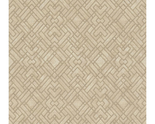 Vliestapete Metropolitan Stories 3 geometrisch beige braun