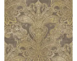 Vliestapete Metropolitan Stories 3 ornament braun gold