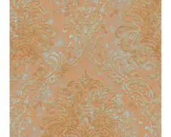 Vliestapete Metropolitan Stories 3 Ornament braun gold
