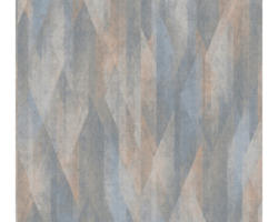 Vliestapete Metropolitan Stories 3 geometrisch blau beige