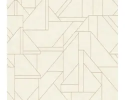 Vliestapete Metropolitan Stories 3 geometrisch creme natur