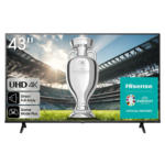 ЗОРА Телевизор Hisense 43A6K SMART TV , LED , 43 inch, 108 см, 3840x2160 UHD-4K , Smart TV , VIDAA