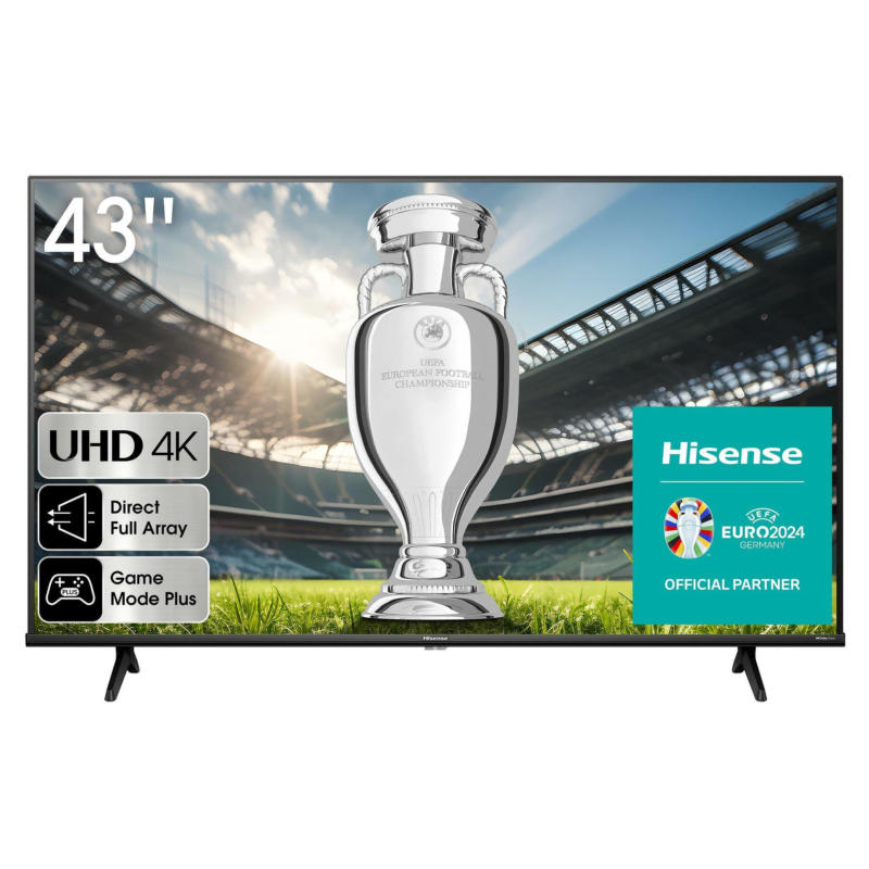 Телевизор Hisense 43A6K SMART TV , 108 см, 3840x2160 UHD-4K , 43 inch, LED , Smart TV , VIDAA