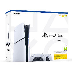 Конзола PlayStation 5 (Slim) Standard Edition + Втори DualSense