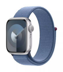 Смарт часовник Apple Watch 9 41mm Silver/Blue Loop mr923 , 1.69 , 41.00 , 64 , Apple S9 SiP 64-bit Dual Core