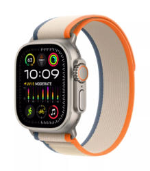 Смарт часовник Apple Watch Ultra 2 Cell 49mm Orange/Bieg Loop S/M mrf13 , 1.92 , 64 , Apple S9 SiP 64-bit Dual Core