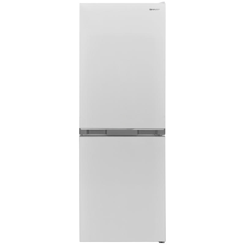 Хладилник с фризер Sharp SJ-BB02DTXWF , 230 l, F , Бял , Статична