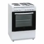 ЗОРА Готварска печка (ток/газ) Finlux FXC 622M , 2 газ 2ток , Бял