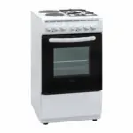 ЗОРА Готварска печка (ток/газ) Finlux FXC 522M , 2 газ 2ток , Бял