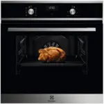 ЗОРА Фурна за вграждане Electrolux EOD5H70BX , Push бутони , 65 , А , Водно почистване