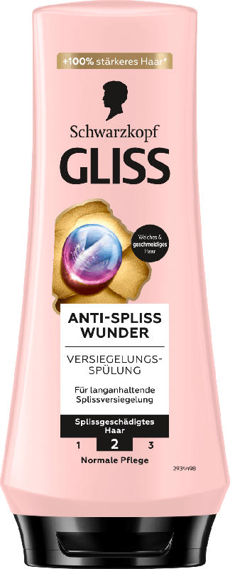 Schwarzkopf GLISS Conditioner Anti-Spliss Wunder