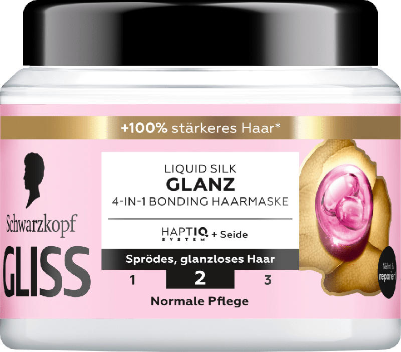 Schwarzkopf GLISS Haarmaske 4in1 Liquid Silk