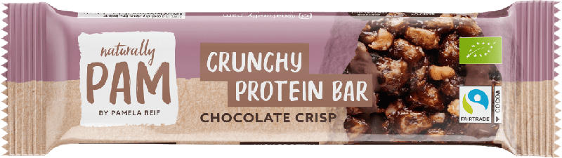 Naturally PAM Proteinriegel Crunchy, Chocolate Crisp
