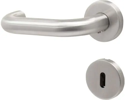 Rosettengarnitur BB Arnar Edelstahl satiniert