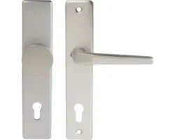 Drücker-Langschild-Garnitur Tira Alu eloxiert HT