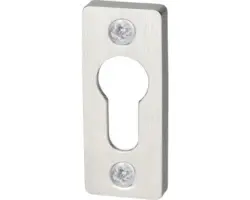 Rosette für Profilzylinder Alu eloxiert