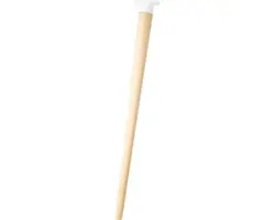 Tarrox Tischbein SCANDIA Balance Ø 24-48 x 710 mm Holz buche weiß lackiert 1 Stück