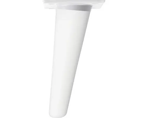 Tarrox Möbelfuß SCANDIA Balance Ø 24-48 x 150 mm Holz weiß 1 Stück