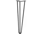 Hornbach Tarrox Möbelfuß SPIDER Hairpin Ø 58 x 450 mm schwarz 1 Stück