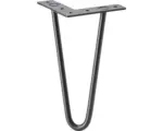 Hornbach Tarrox Möbelfuß SPIDER Hairpin Ø 58 x 200 mm schwarz 1 Stück