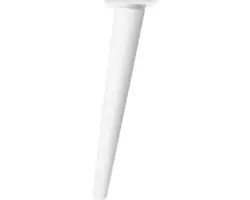 Tarrox Möbelfuß SCANDIA Balance Ø 24-48 x 300 mm Holz weiß 1 Stück