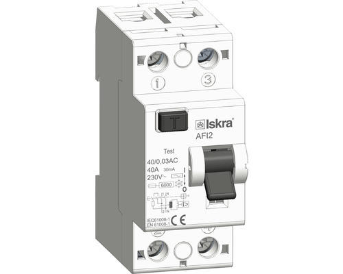 Fehlerstromschutzschalter Iskra® 40A Typ AC 2-polig